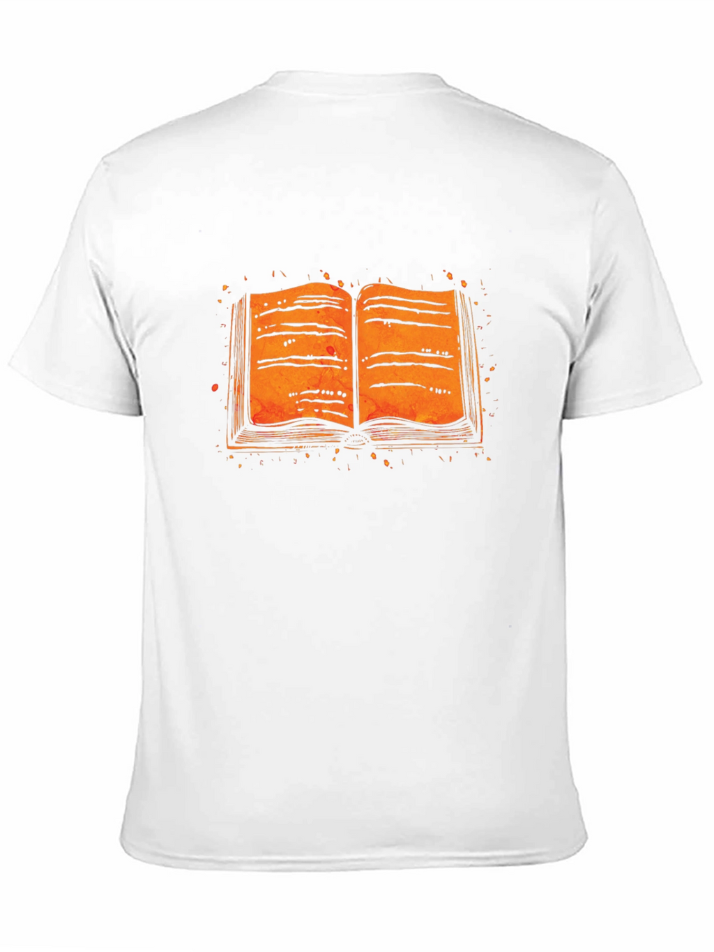 Open Book Graphic Tee - Literary Style