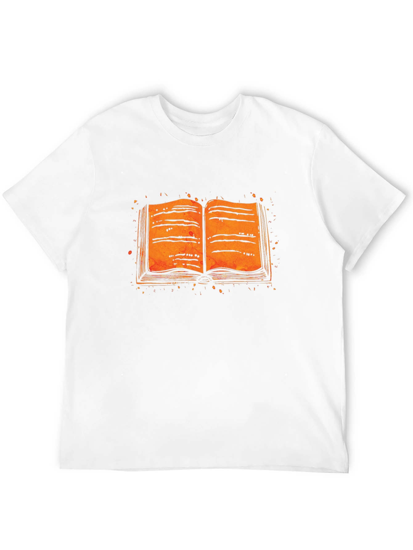 Open Book Graphic Tee - Literary Style