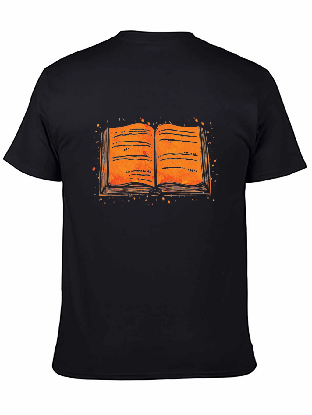Open Book Graphic Tee - Literary Style