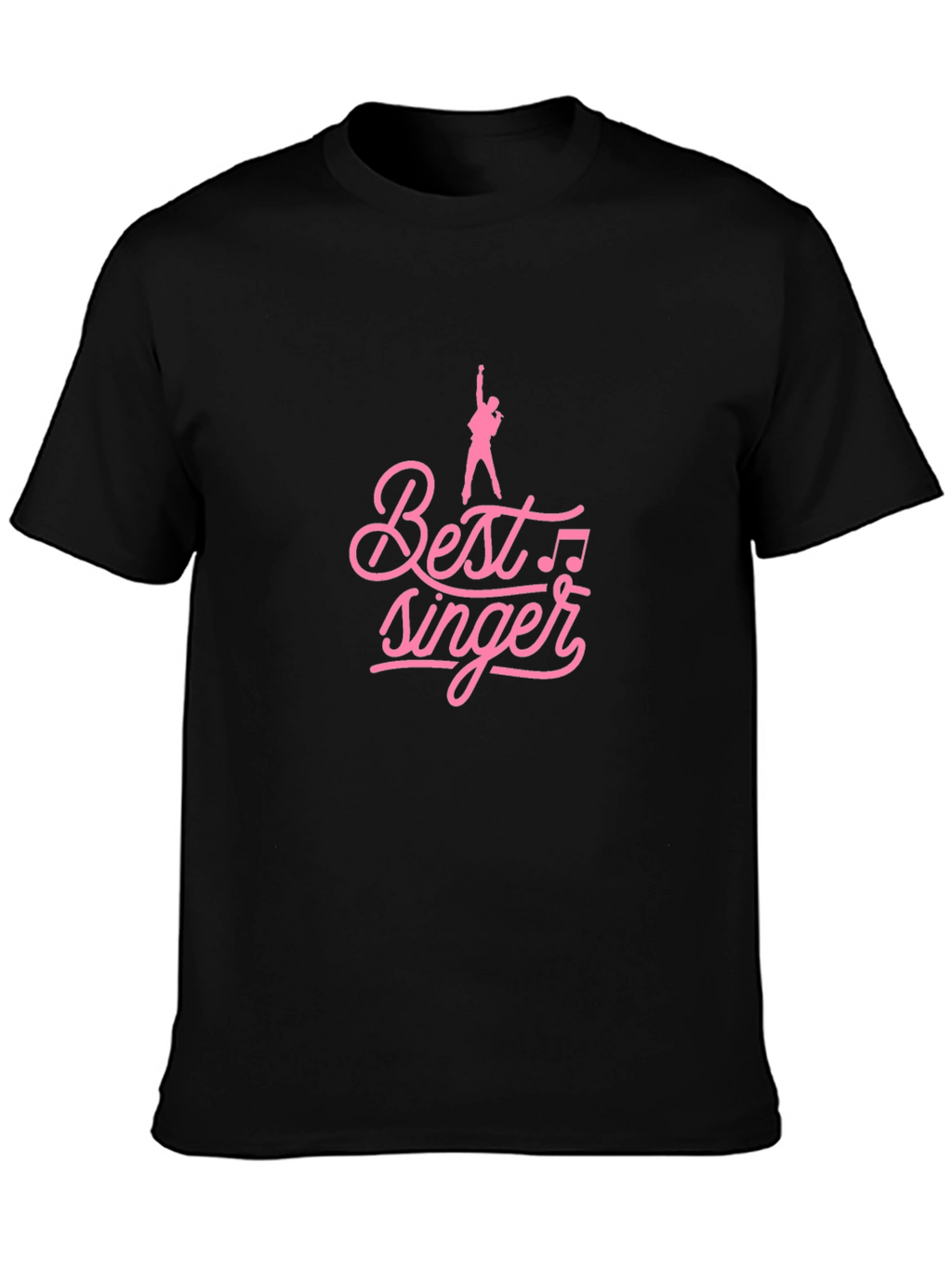 Best Singer Black T-Shirt