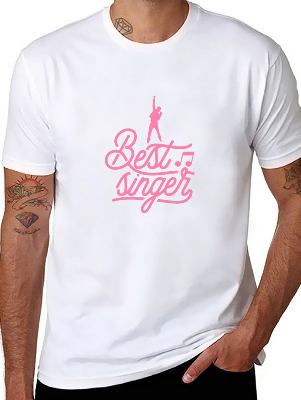 Best Singer Black T-Shirt
