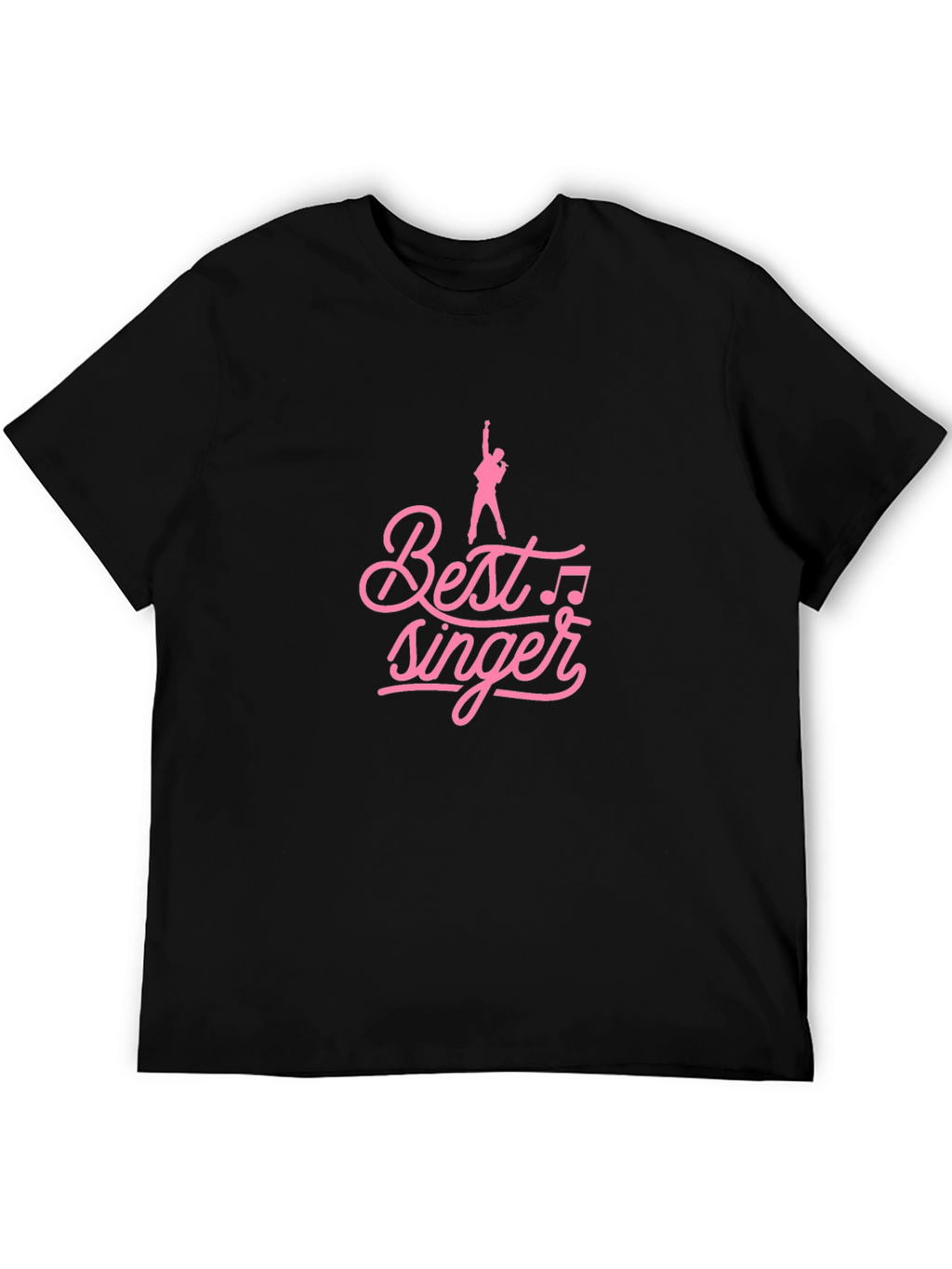Best Singer Black T-Shirt