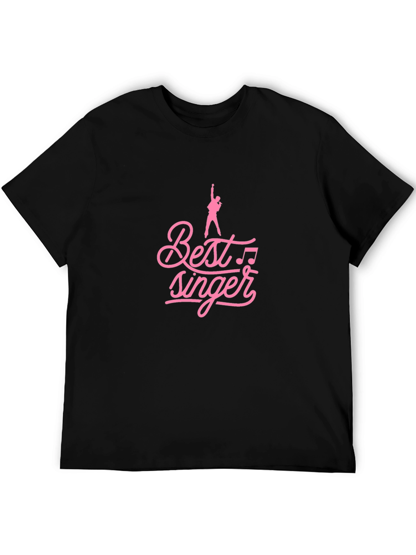 Best Singer Black T-Shirt