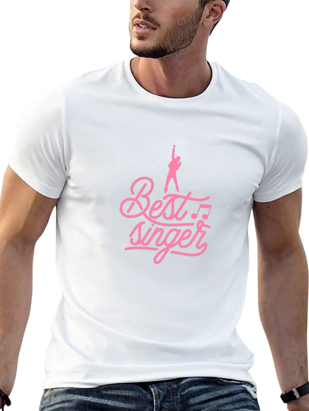 Best Singer Black T-Shirt