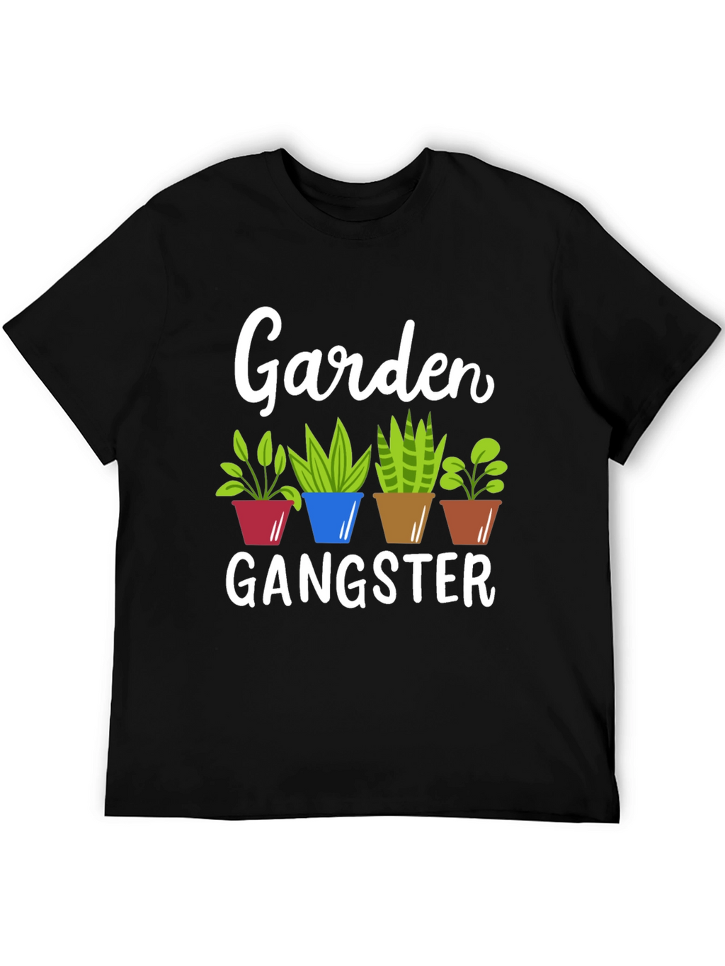 Garden Gangster T-Shirt Funny Gardener Tee