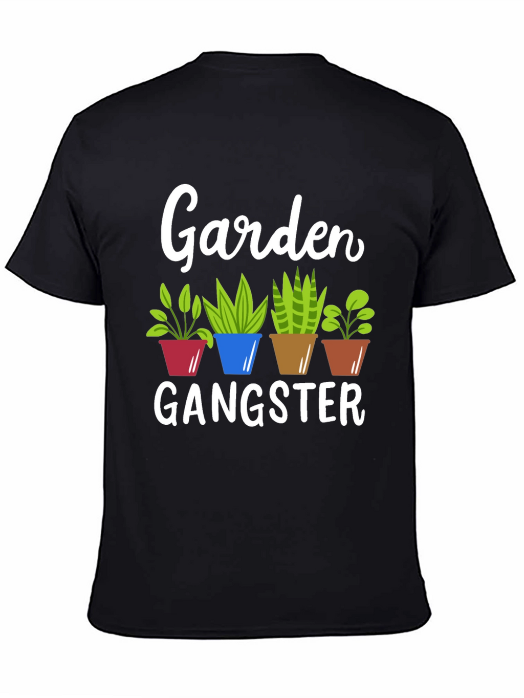 Garden Gangster T-Shirt Funny Gardener Tee