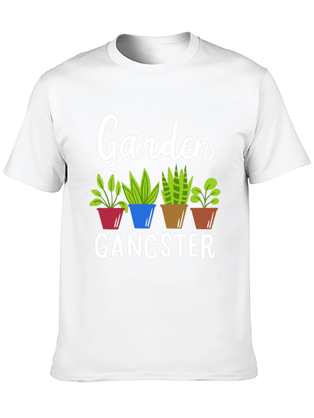 Garden Gangster T-Shirt Funny Gardener Tee