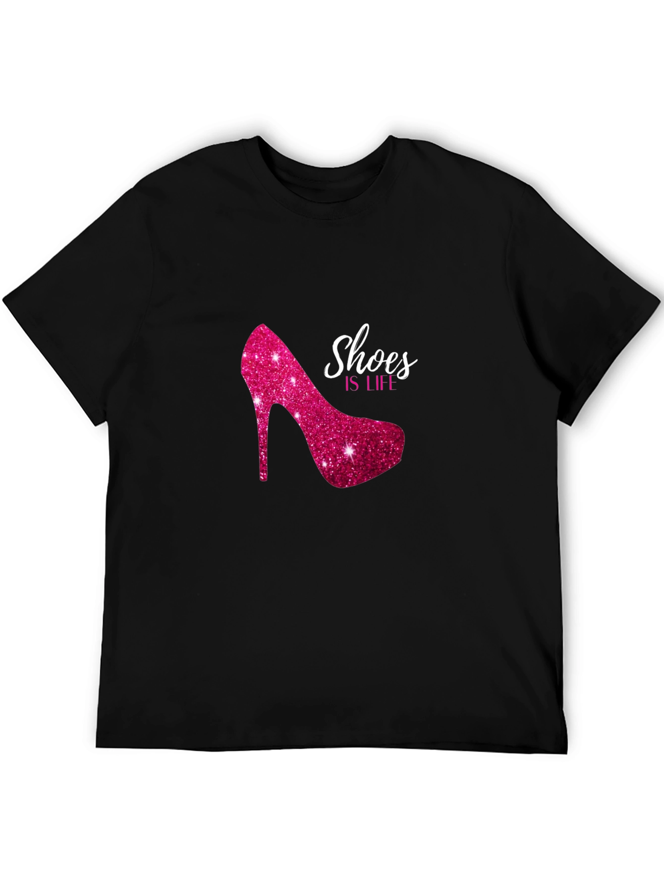 Shoes is Life Graphic Tee - Black