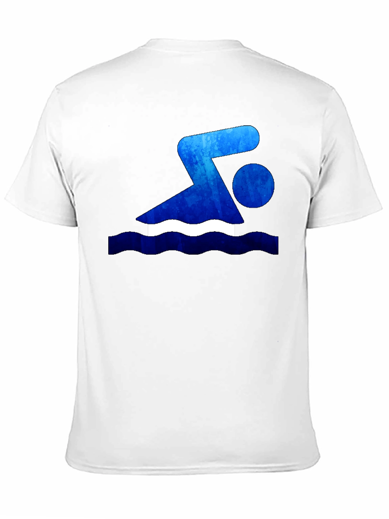 Swimmer Graphic T-Shirt - Black