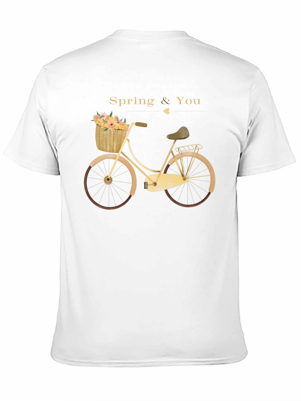 Spring & You Bicycle Graphic T-Shirt