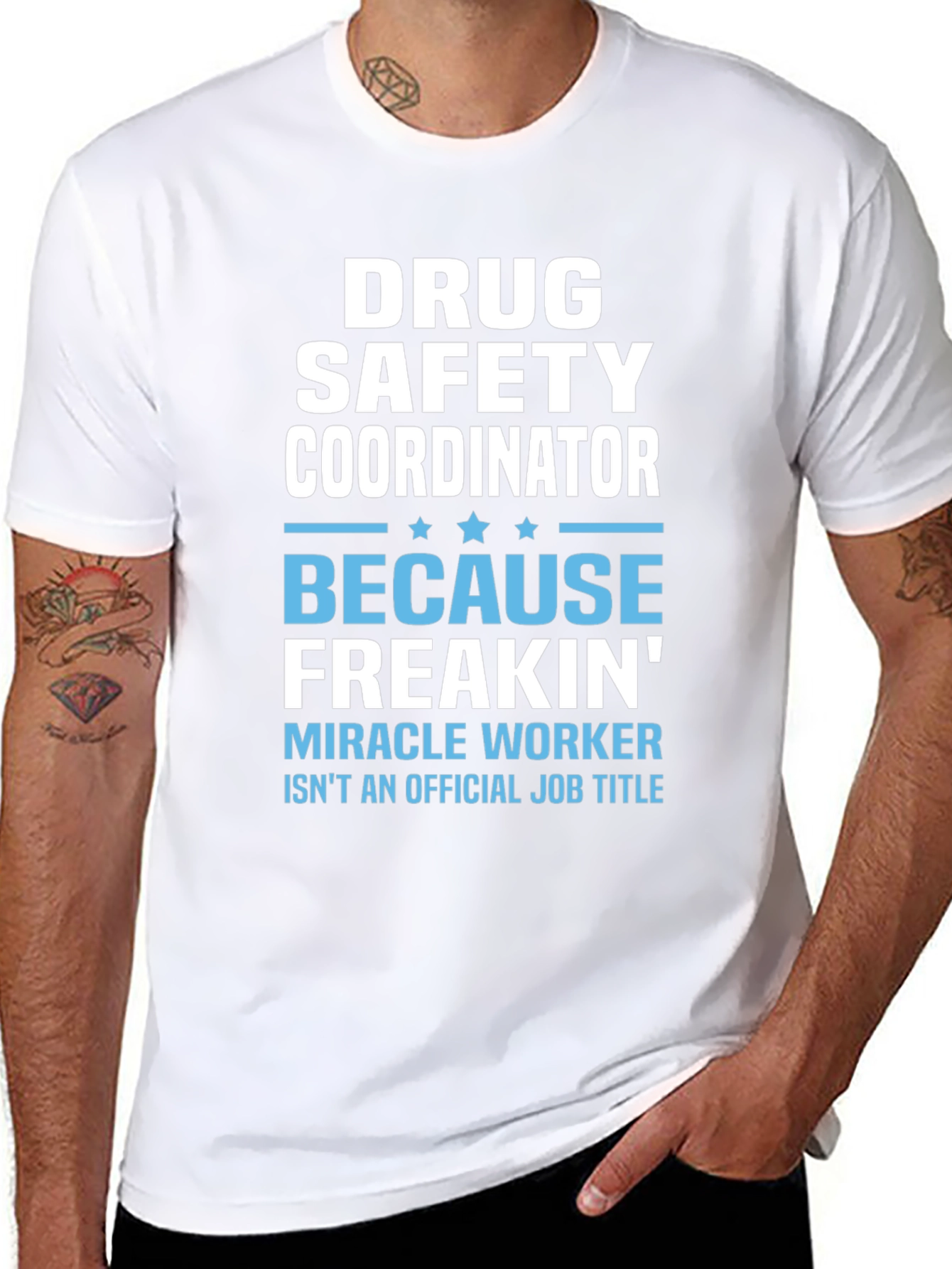 Drug Safety Coordinator Funny Job Title T-Shirt