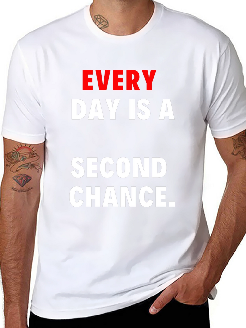 Every Day Is A Second Chance Graphic T-Shirt