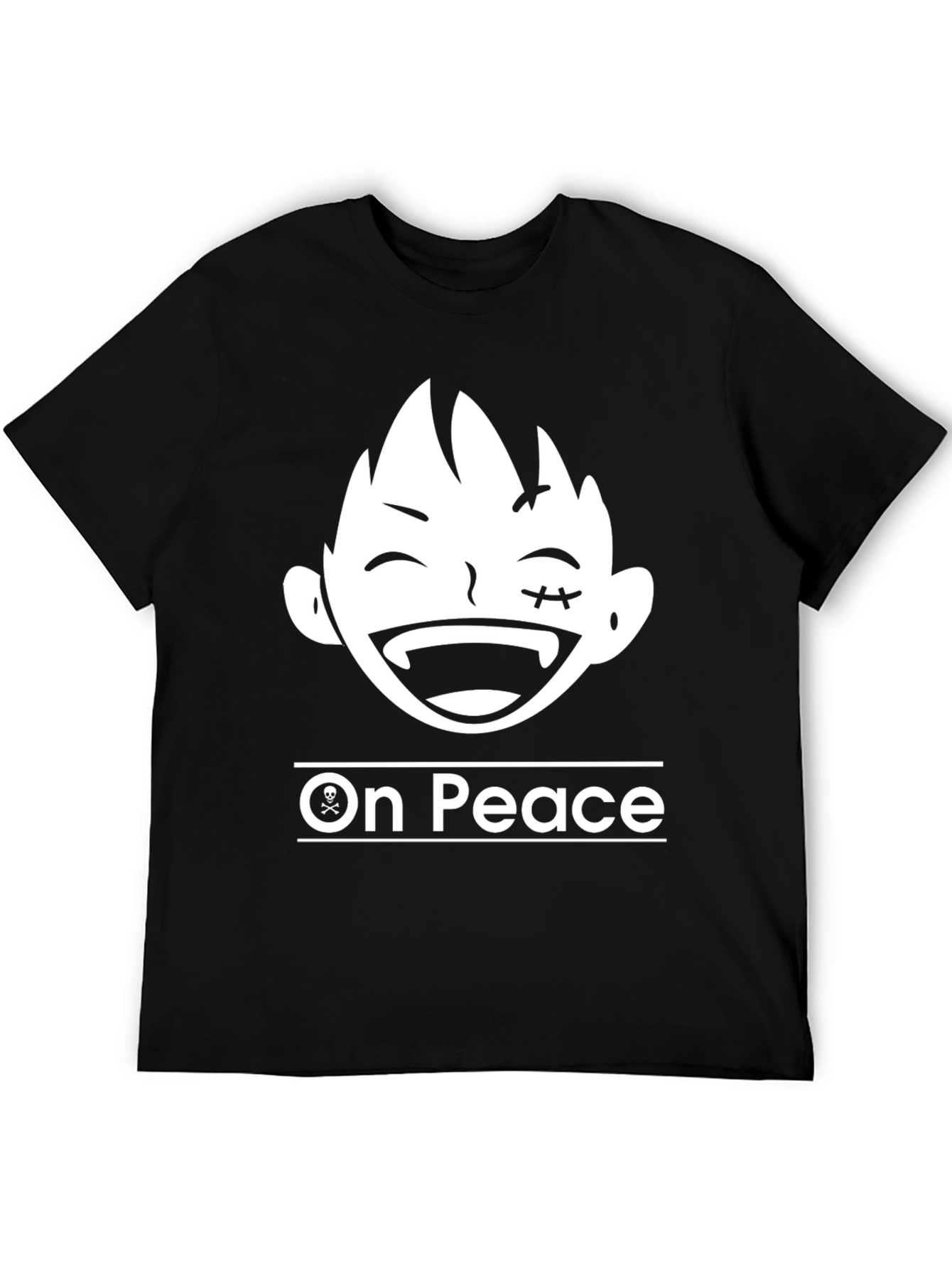On Peace T-Shirt - Anime Cartoon Graphic Tee