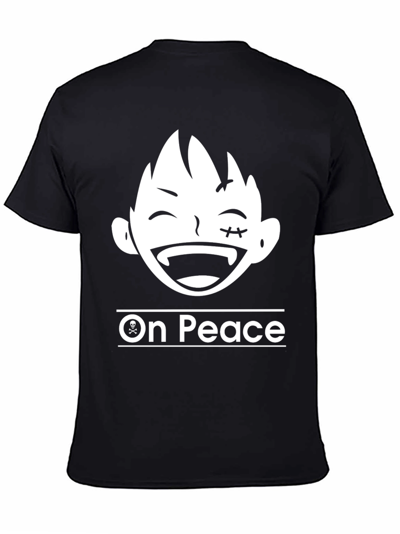 On Peace T-Shirt - Anime Cartoon Graphic Tee