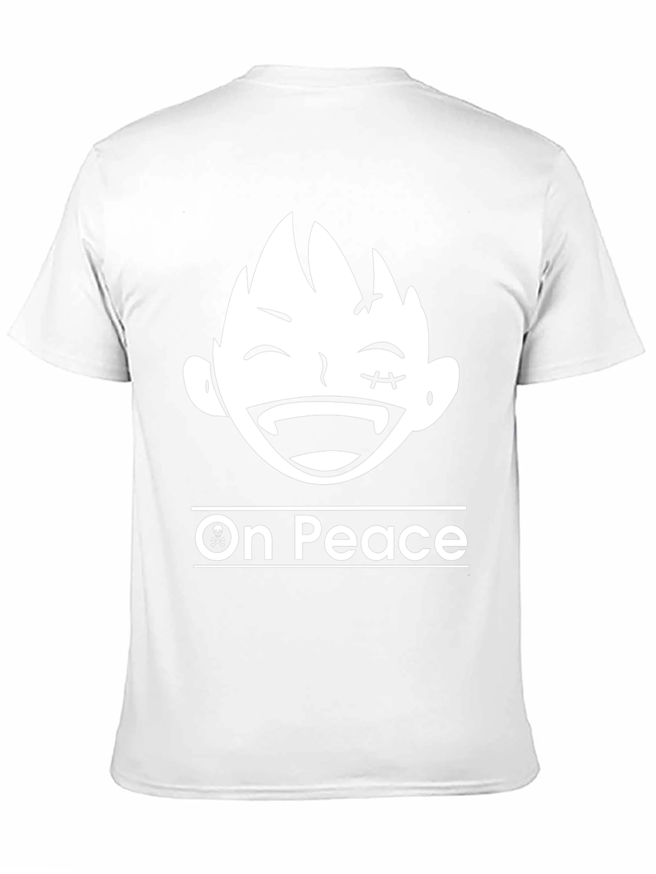 On Peace T-Shirt - Anime Cartoon Graphic Tee