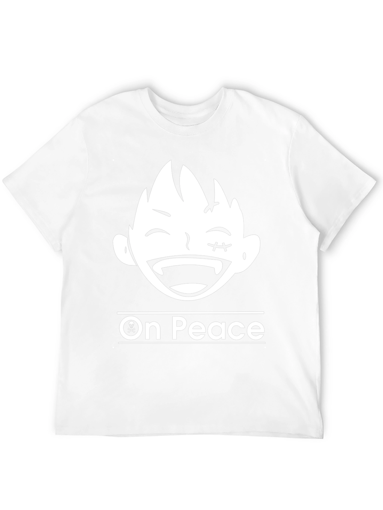 On Peace T-Shirt - Anime Cartoon Graphic Tee