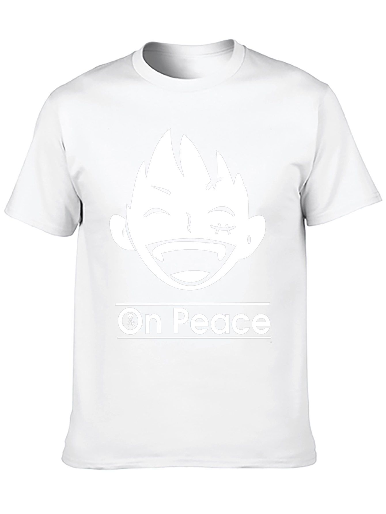 On Peace T-Shirt - Anime Cartoon Graphic Tee