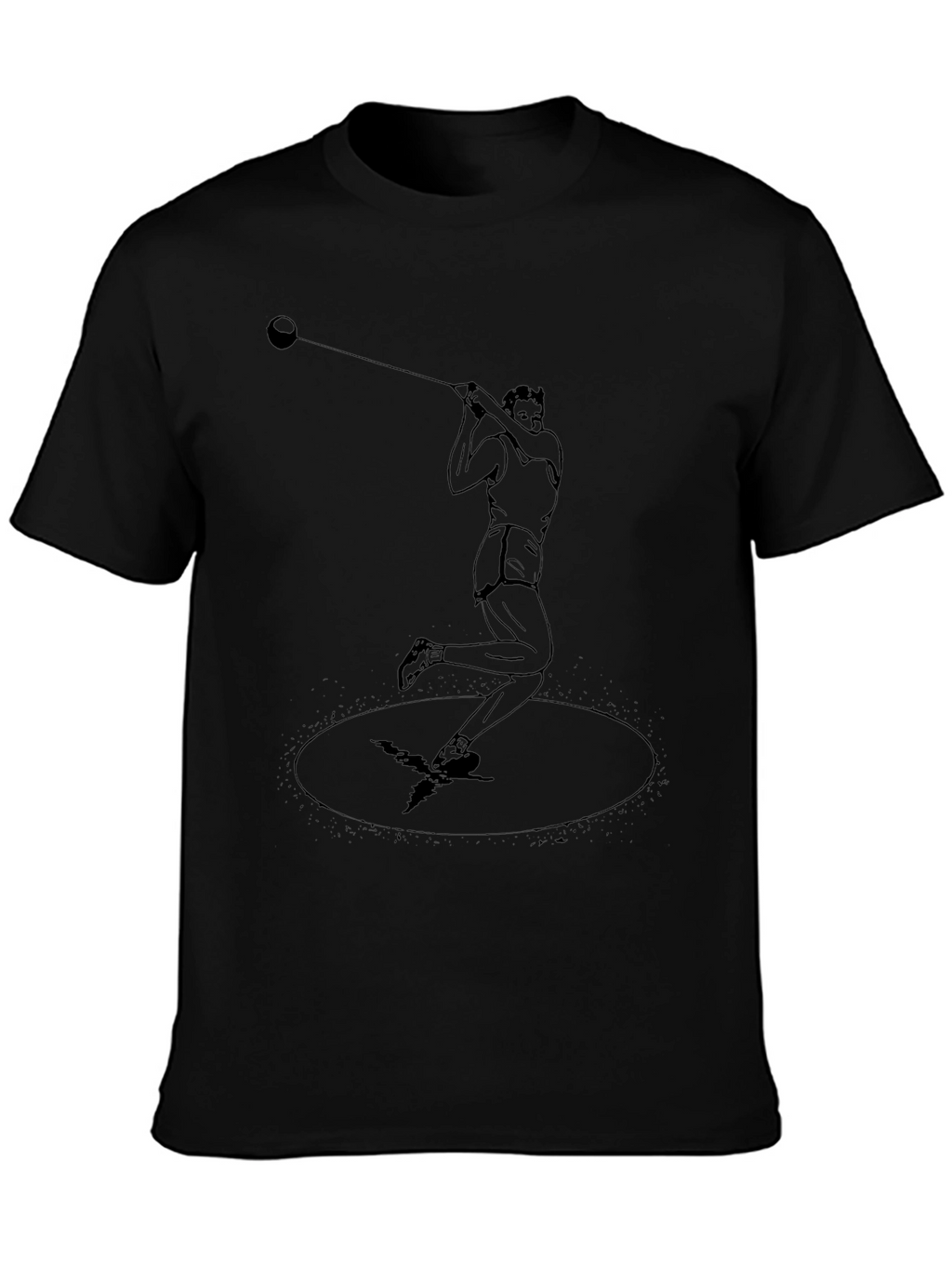 Hammer Throw Athlete Graphic Tee