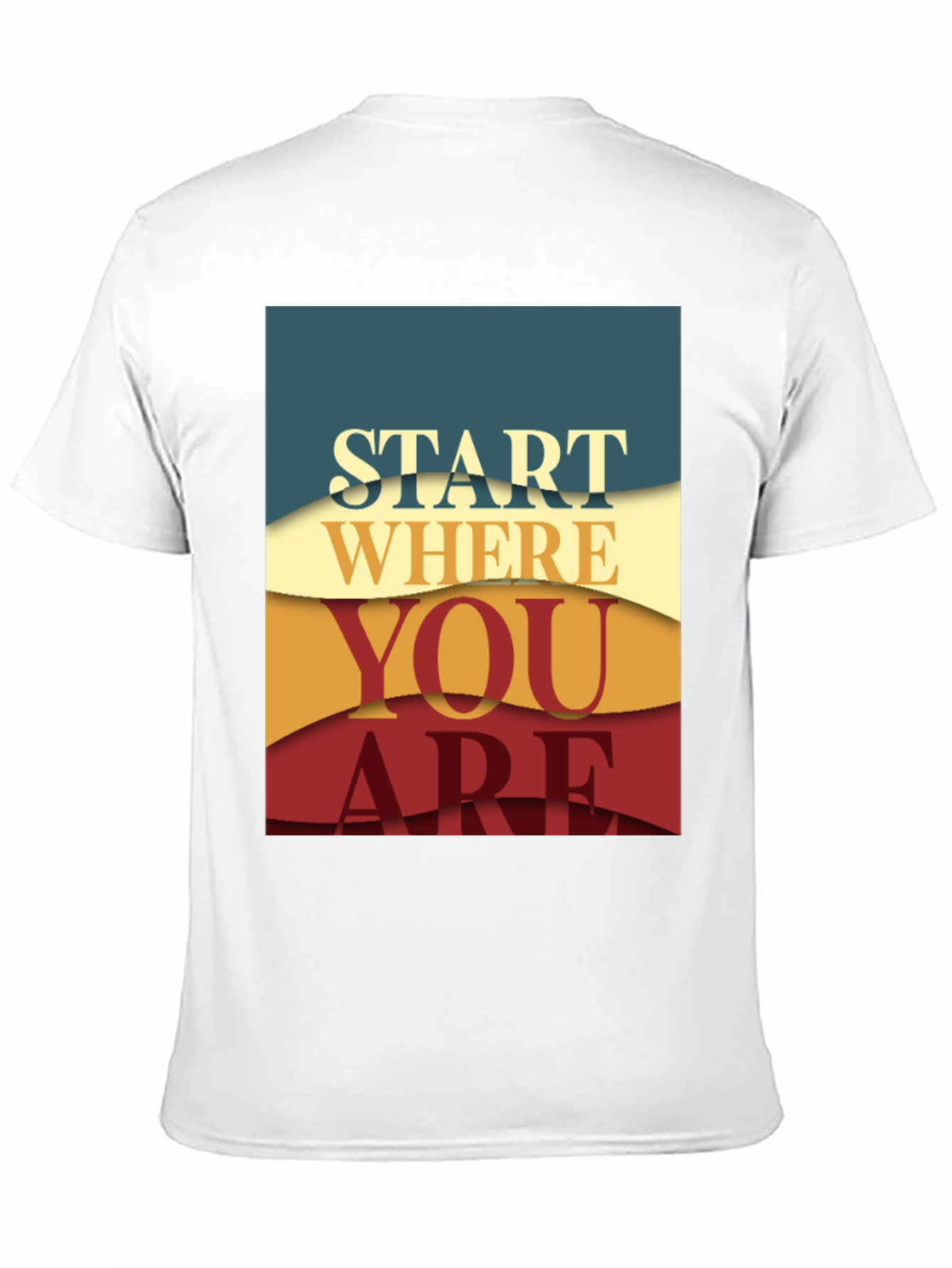 Inspirational Graphic Tee - Start Where You Are
