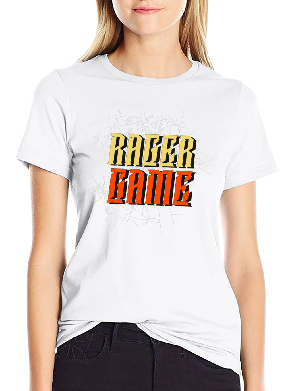 Racer Game Black Graphic Tee