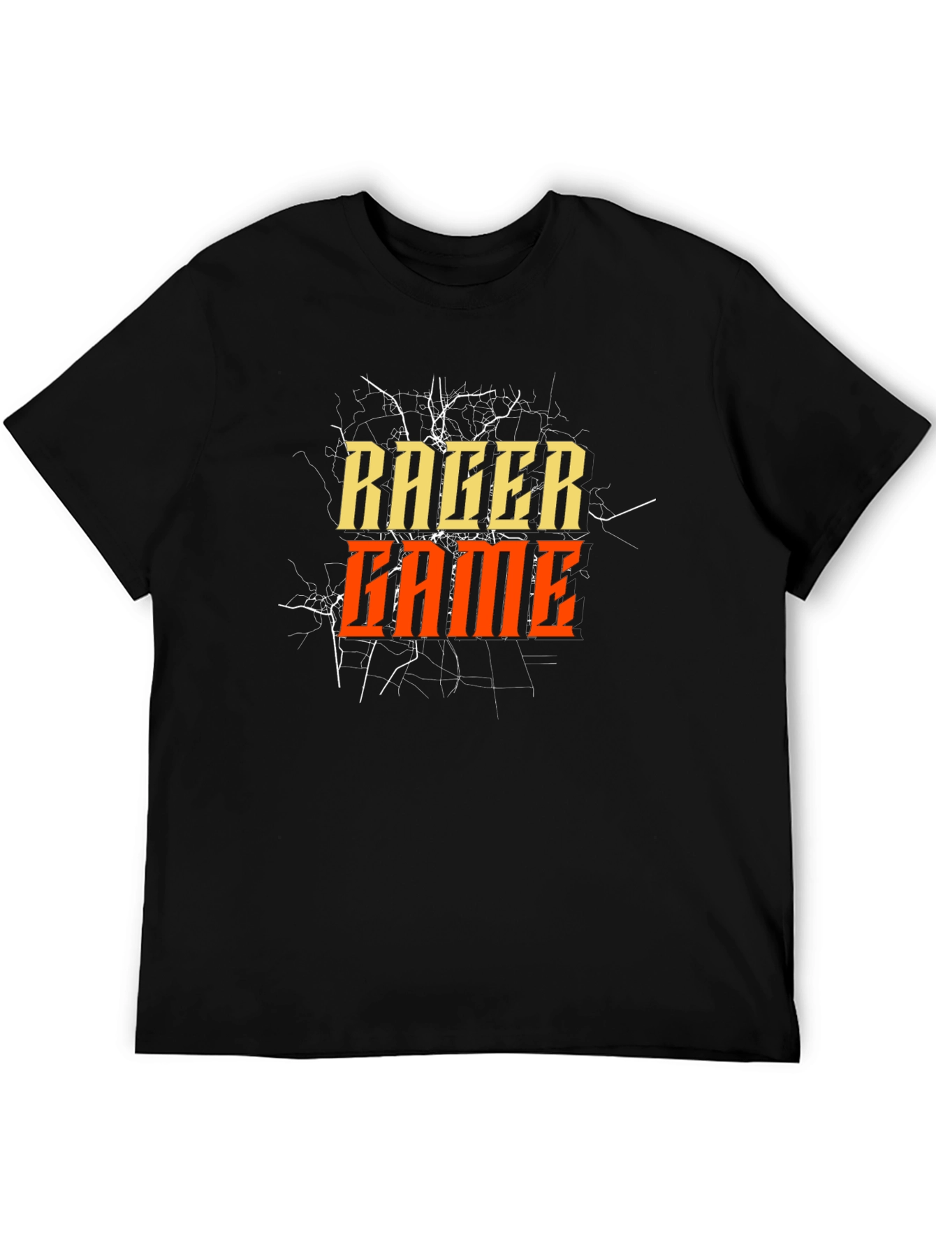Racer Game Black Graphic Tee