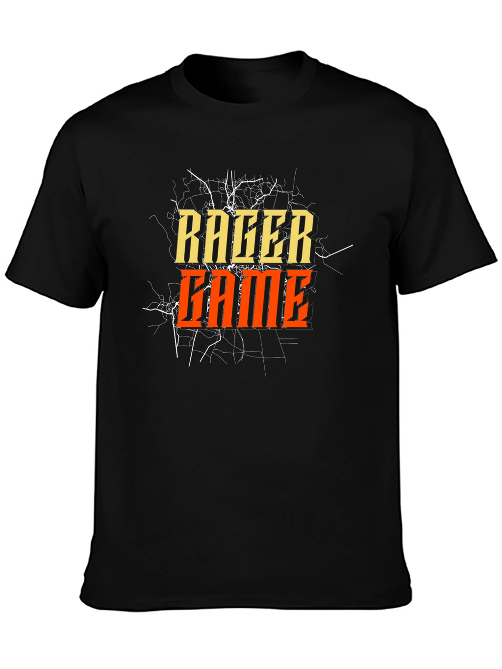 Racer Game Black Graphic Tee