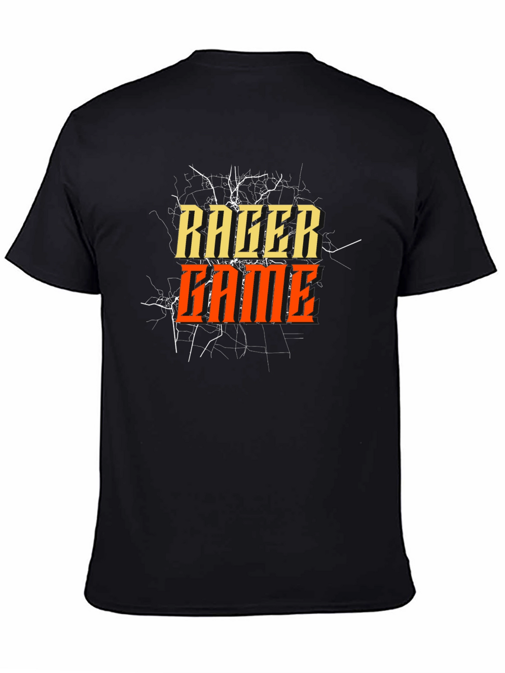 Racer Game Black Graphic Tee