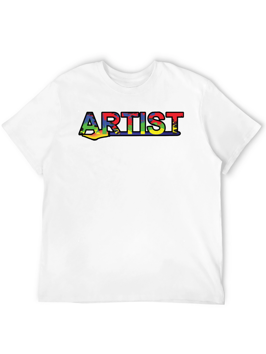 Artist Tee - Rainbow Splash