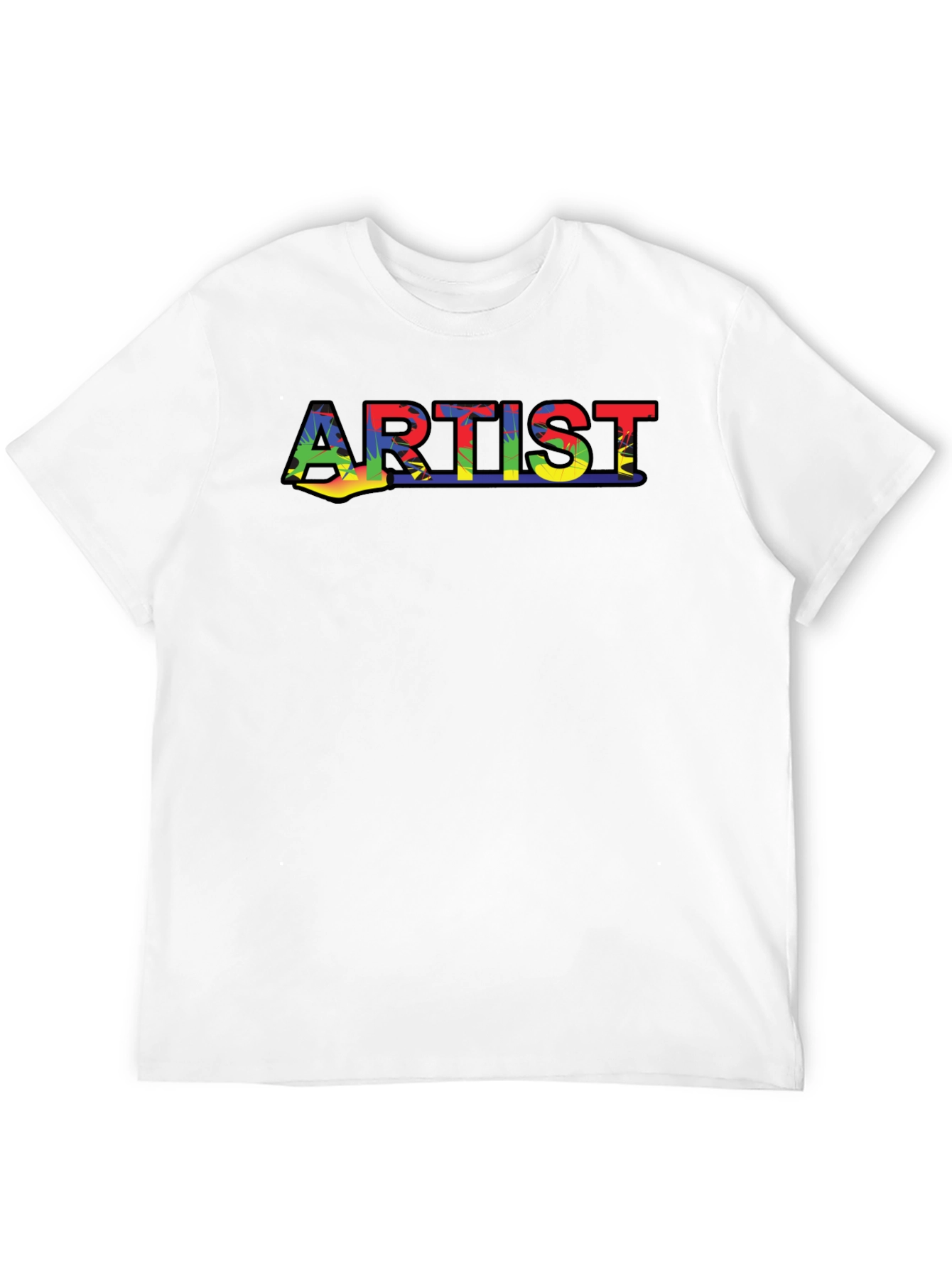 Artist Tee - Rainbow Splash
