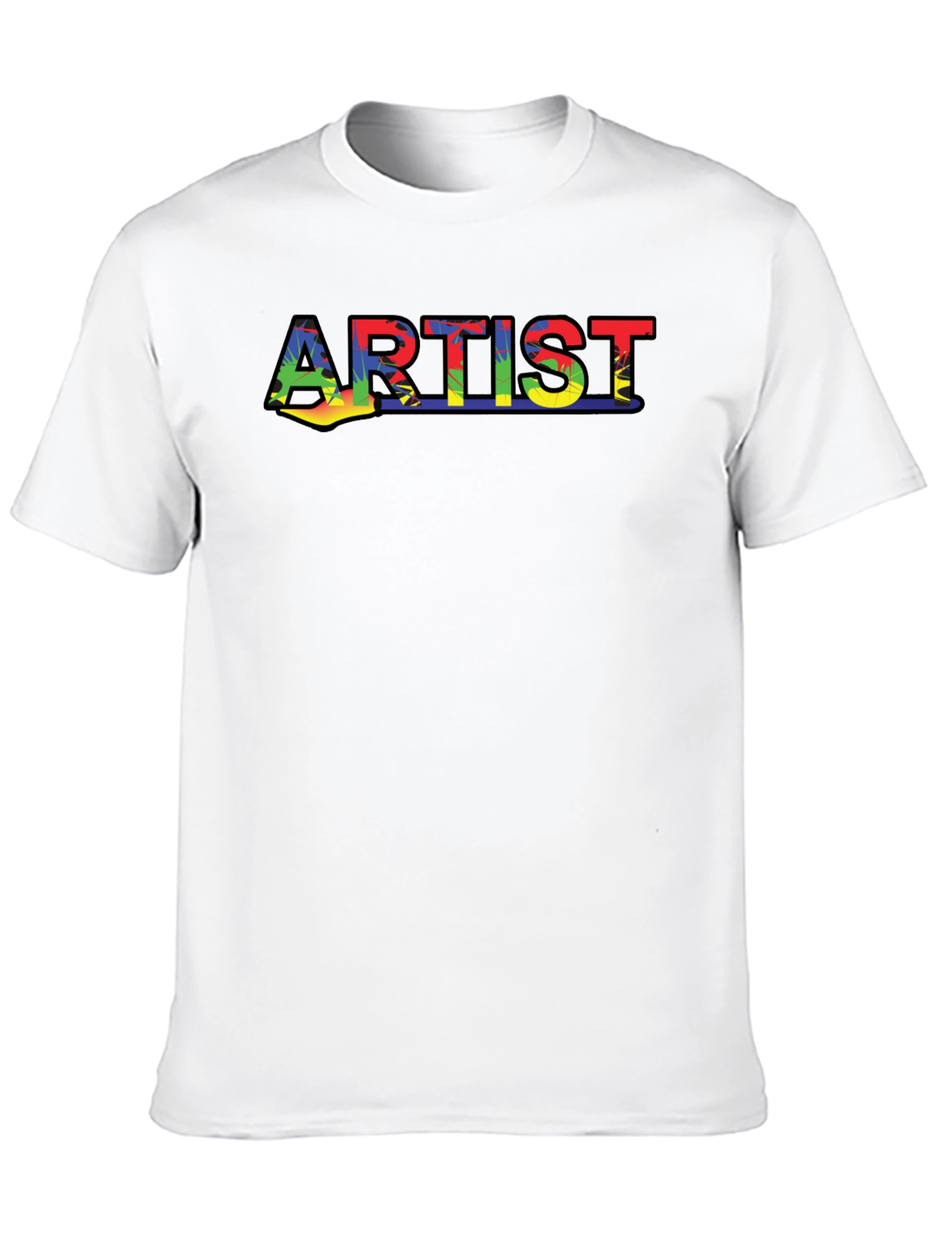 Artist Tee - Rainbow Splash