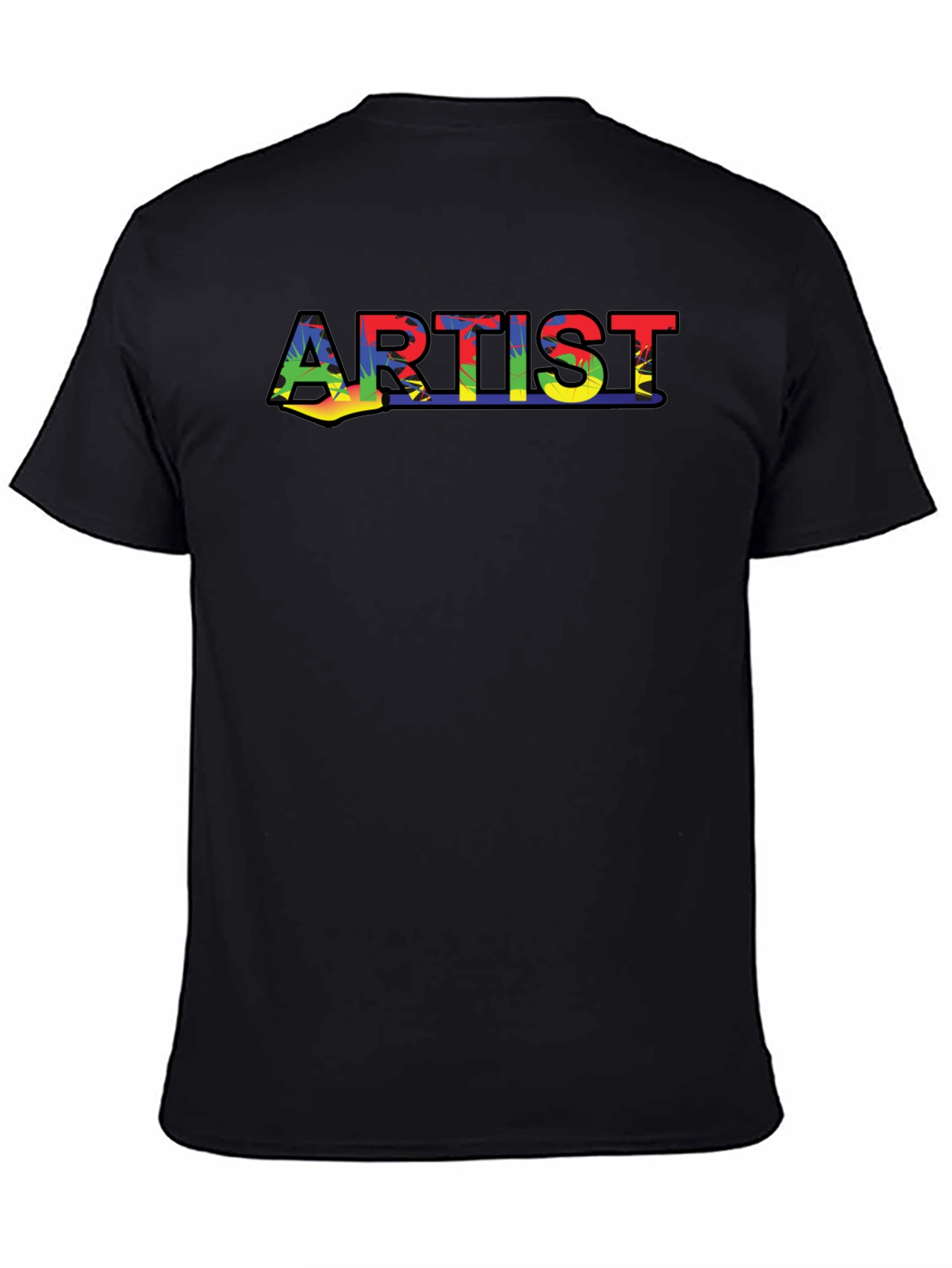 Artist Tee - Rainbow Splash