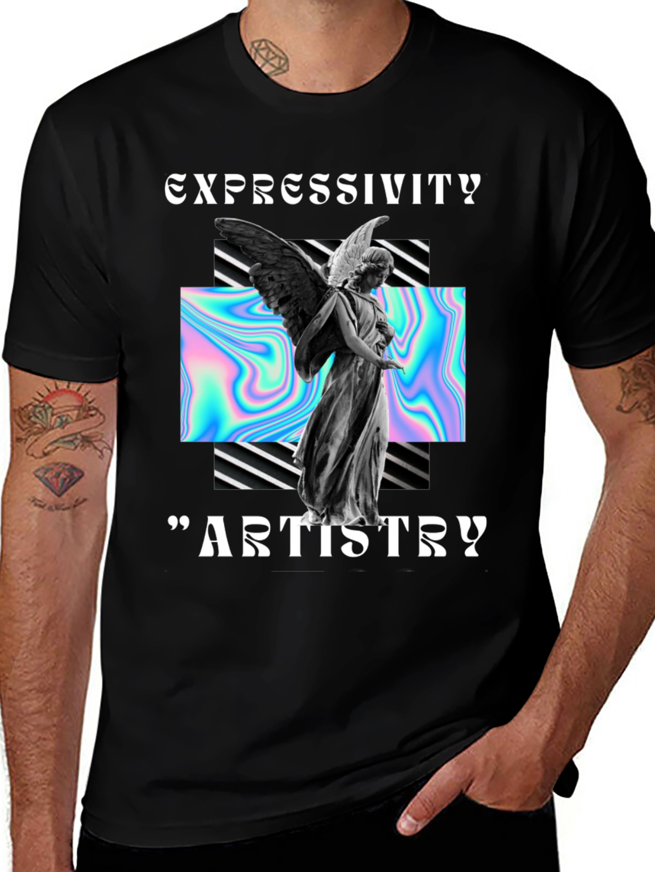 Expressivity Angel Graphic T-Shirt