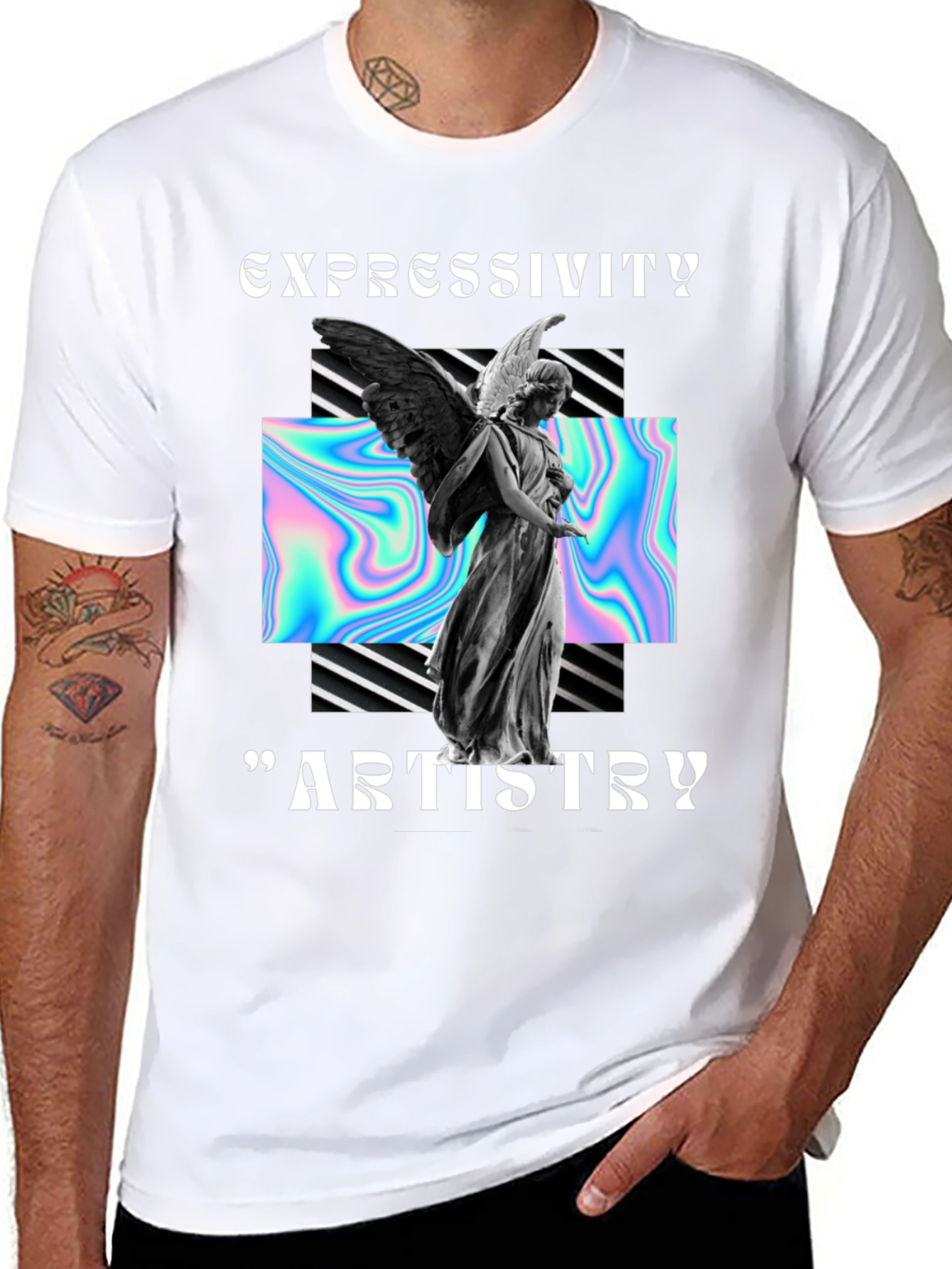 Expressivity Angel Graphic T-Shirt