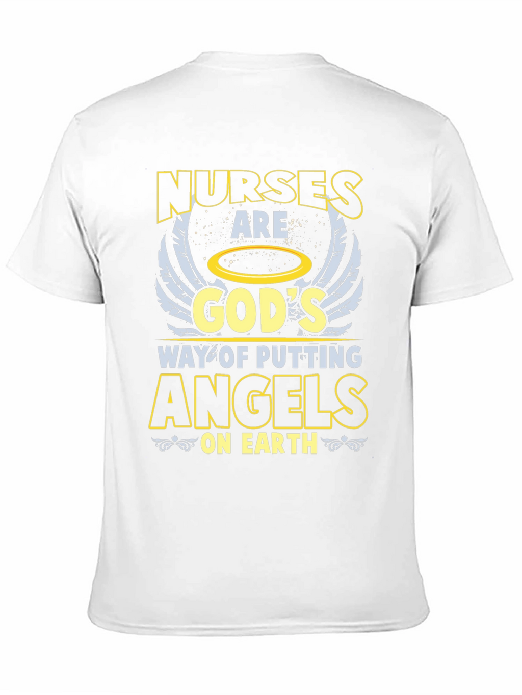 Nurses Are Gods Angels Graphic Tee