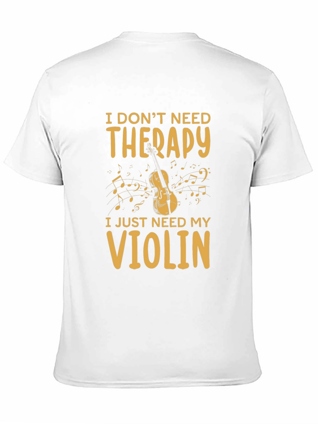 Therapy Violin Graphic T-Shirt