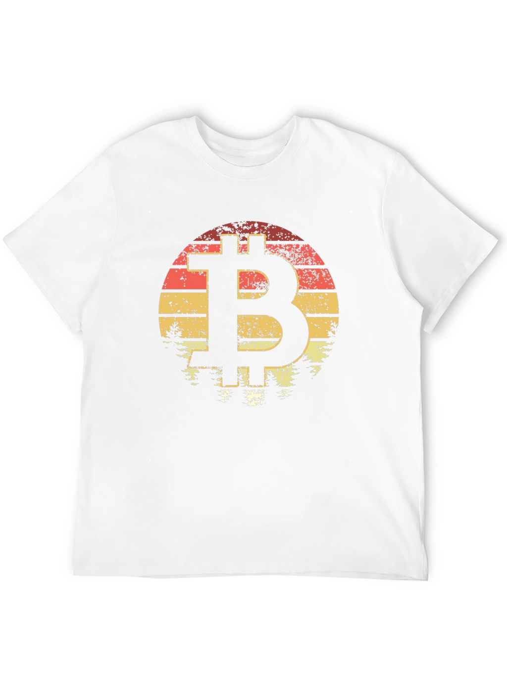 Bitcoin Sunset T-Shirt - Crypto Tee
