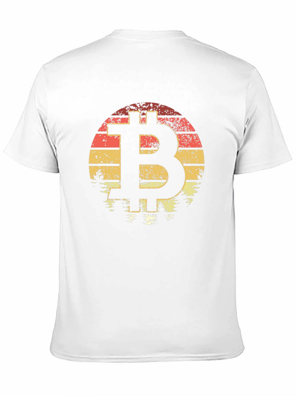 Bitcoin Sunset T-Shirt - Crypto Tee