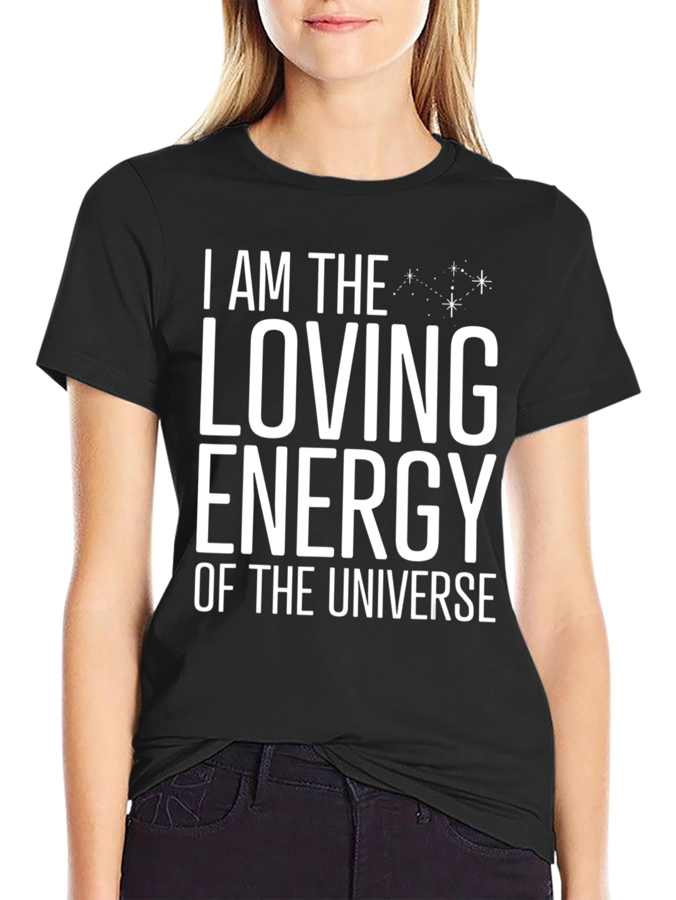 Loving Energy Universe Graphic T-Shirt
