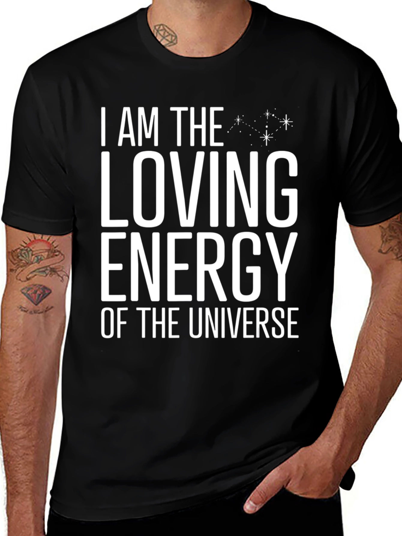 Loving Energy Universe Graphic T-Shirt