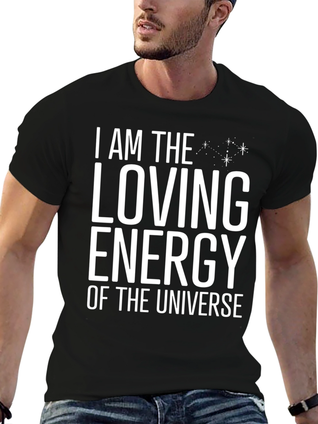 Loving Energy Universe Graphic T-Shirt