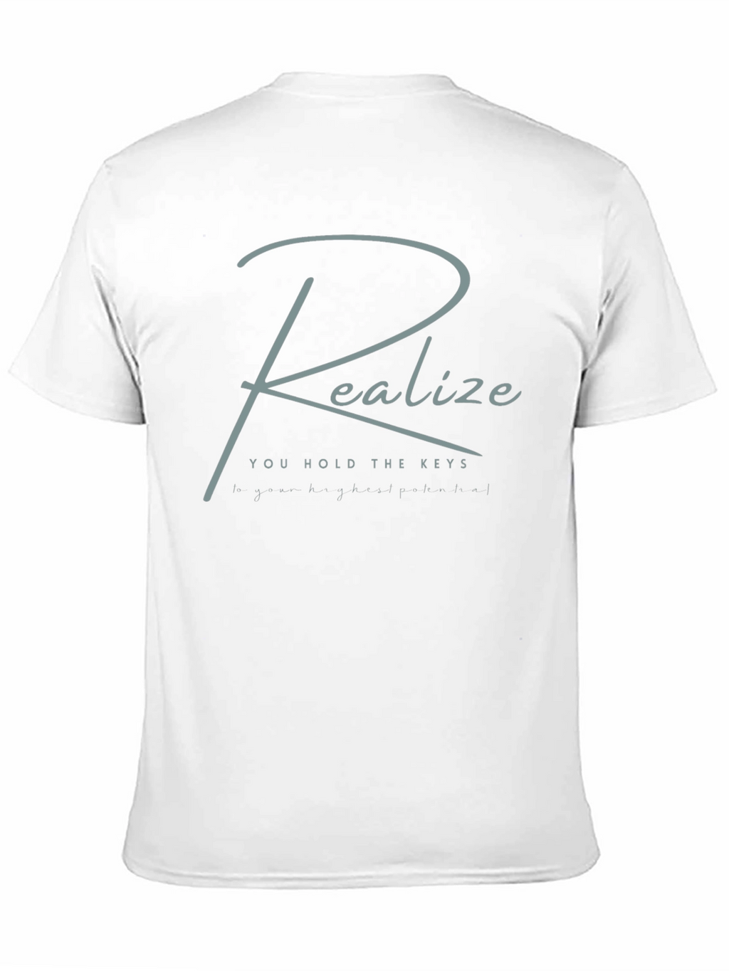 Realize Your Potential Black Graphic T-Shirt