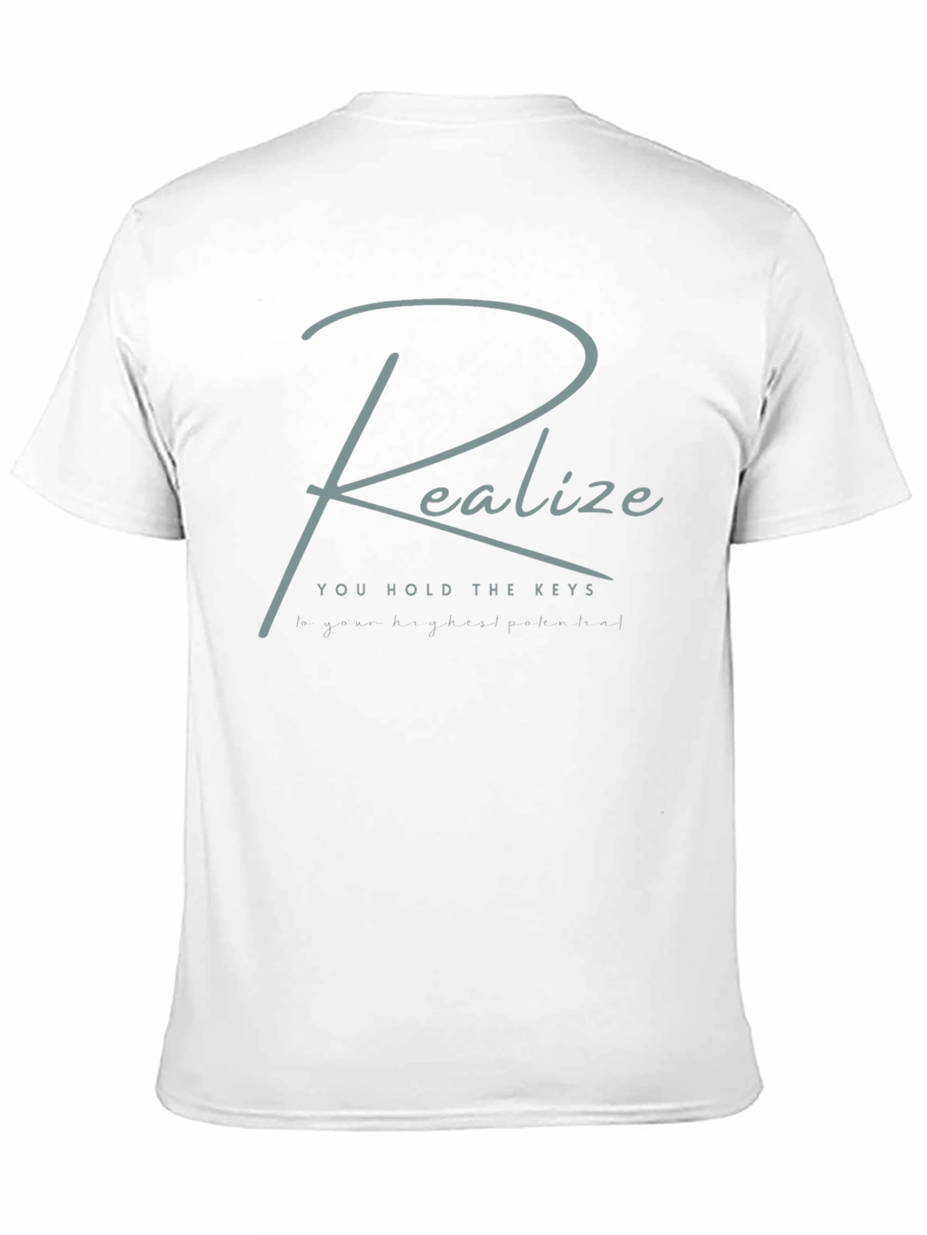 Realize Your Potential Black Graphic T-Shirt
