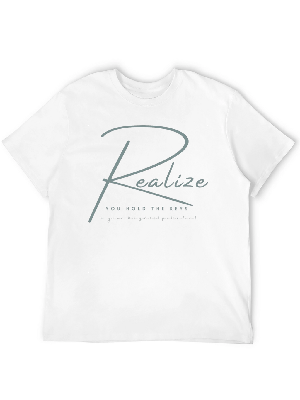 Realize Your Potential Black Graphic T-Shirt
