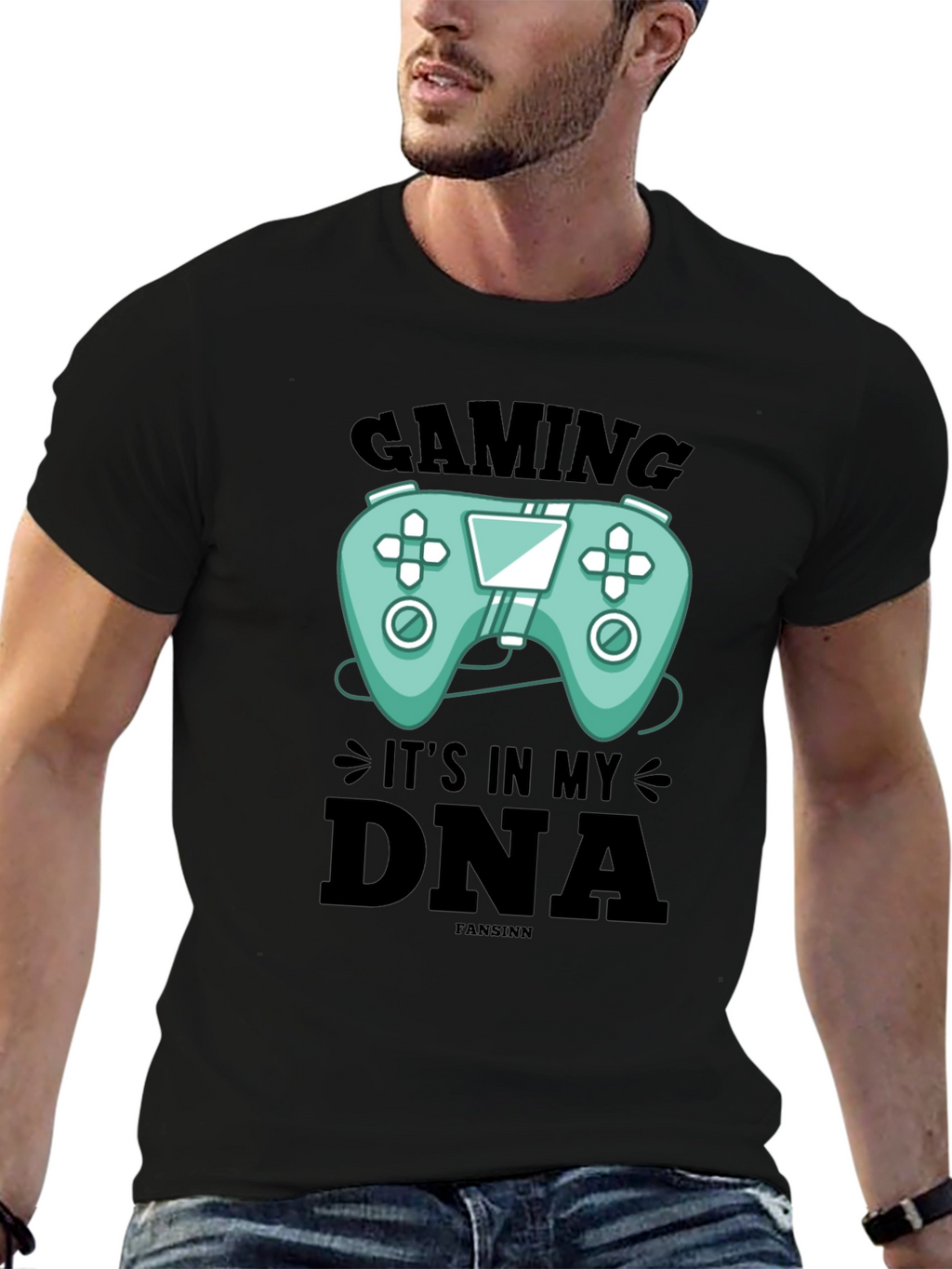 Gaming DNA Graphic Tee - Gamer T-Shirt