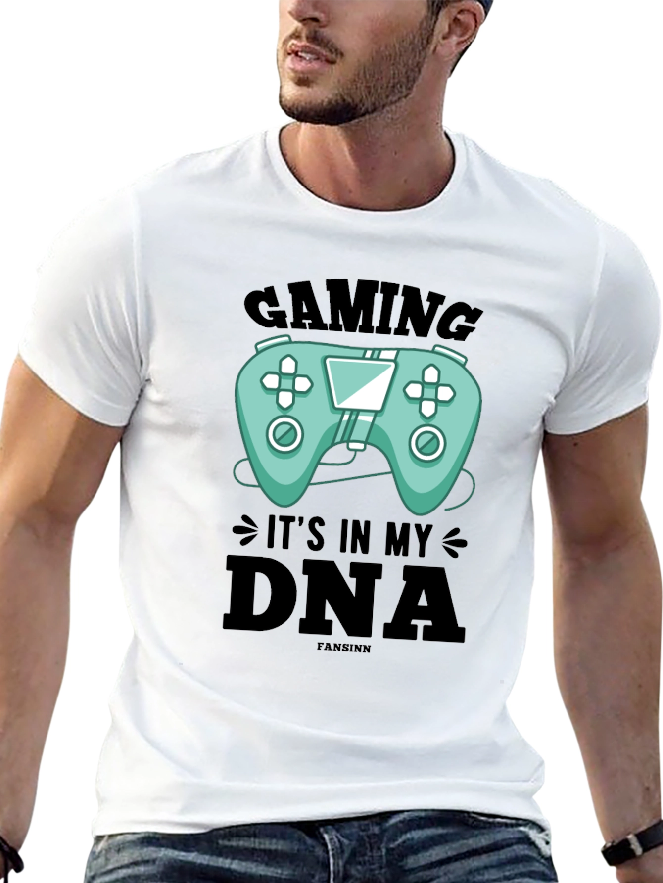 Gaming DNA Graphic Tee - Gamer T-Shirt