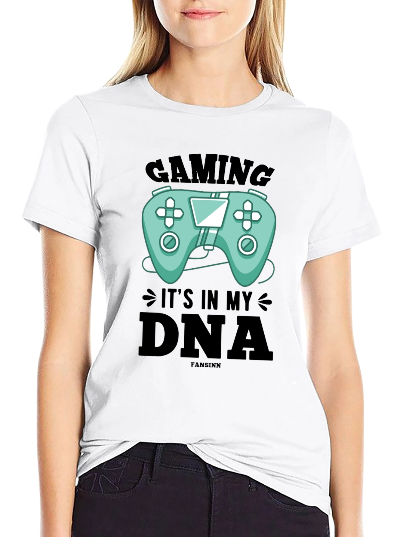 Gaming DNA Graphic Tee - Gamer T-Shirt