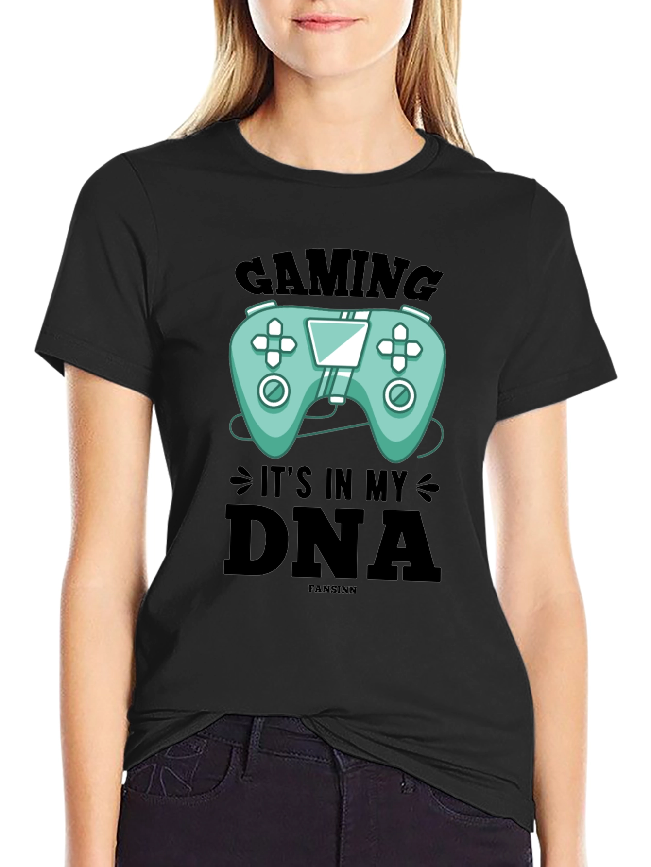 Gaming DNA Graphic Tee - Gamer T-Shirt