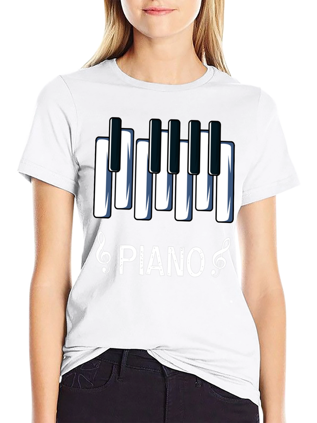 Piano Keys Music Lover T-Shirt