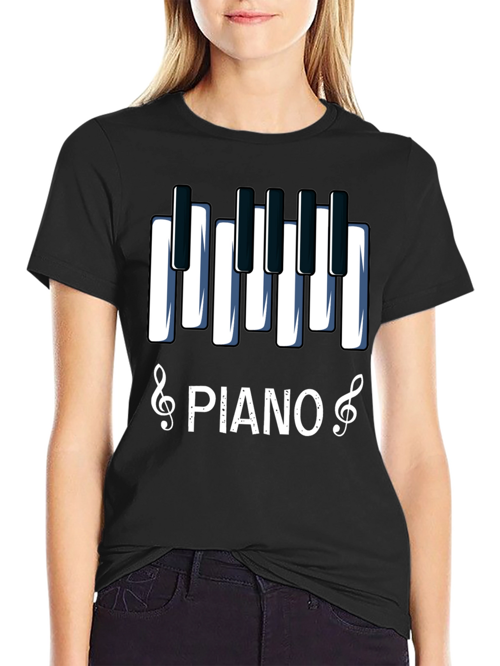 Piano Keys Music Lover T-Shirt