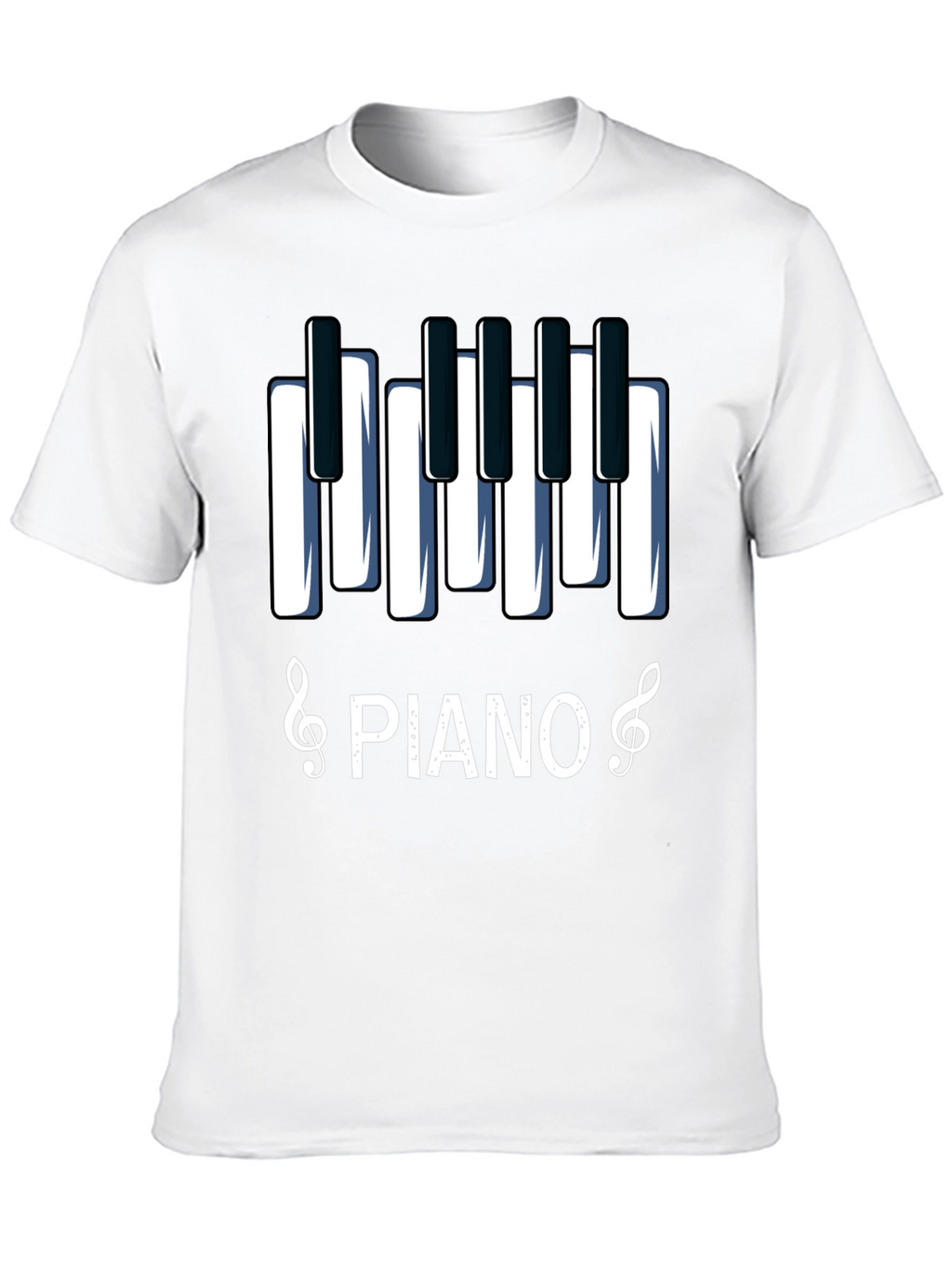 Piano Keys Music Lover T-Shirt